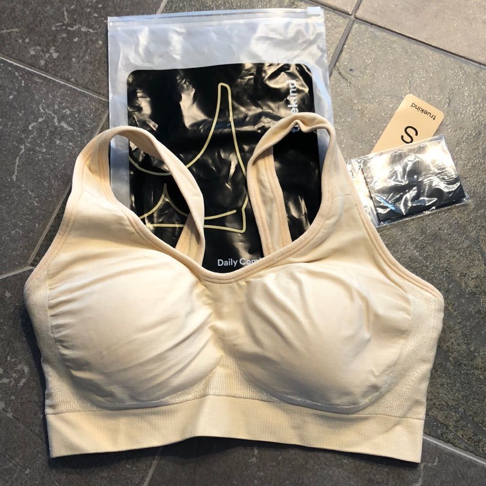 True Kind comfort wire free bra size small.